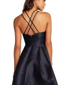 Cocktail Dresses Harper And Lemon - 22109 Sleek V-neck Short A-line Dress 9 Cocktail Dresses Harper And Lemon - 22109 Sleek V-neck Short A-line Dress