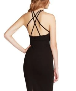 Harper And Lemon - 22110 Strappy Halter Fitted Cocktail Dress Cocktail Dresses 5 Harper And Lemon - 22110 Strappy Halter Fitted Cocktail Dress Cocktail Dresses