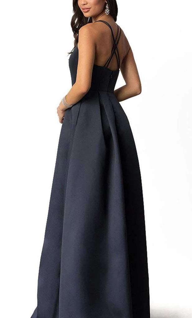 Harper And Lemon - 22262 Dual Crisscross-Strapped Mikado Long Gown Bridesmaid Dresses 4 Harper And Lemon - 22262 Dual Crisscross-Strapped Mikado Long Gown Bridesmaid Dresses