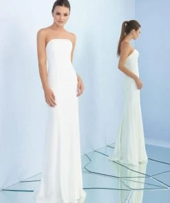 Ieena Duggal - 25647I Embellished Choker Caped Sheath Gown 9 Ieena Duggal - 25647I Embellished Choker Caped Sheath Gown