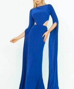 Ieena Duggal - Hi Neck Gown Style 25536I Formal Gowns