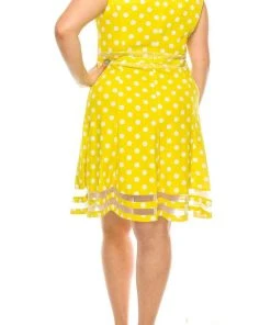 ILE Clothing - SCP5708 Bateau A-Line Knee-Length Dress 26 ILE Clothing - SCP5708 Bateau A-Line Knee-Length Dress