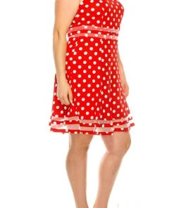 ILE Clothing - SCP5708 Bateau A-Line Knee-Length Dress 32 ILE Clothing - SCP5708 Bateau A-Line Knee-Length Dress