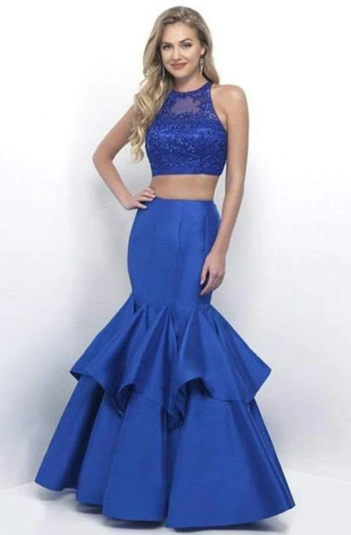 Blush By Alexia Designs Intrigue - Beaded Applique Crop Top Two-Piece Mermaid Dress 293 3 Blush By Alexia Designs Intrigue - Beaded Applique Crop Top Two-Piece Mermaid Dress 293