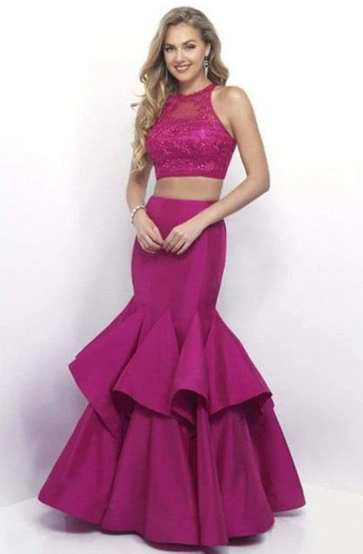 Blush By Alexia Designs Intrigue - Beaded Applique Crop Top Two-Piece Mermaid Dress 293 4 Blush By Alexia Designs Intrigue - Beaded Applique Crop Top Two-Piece Mermaid Dress 293