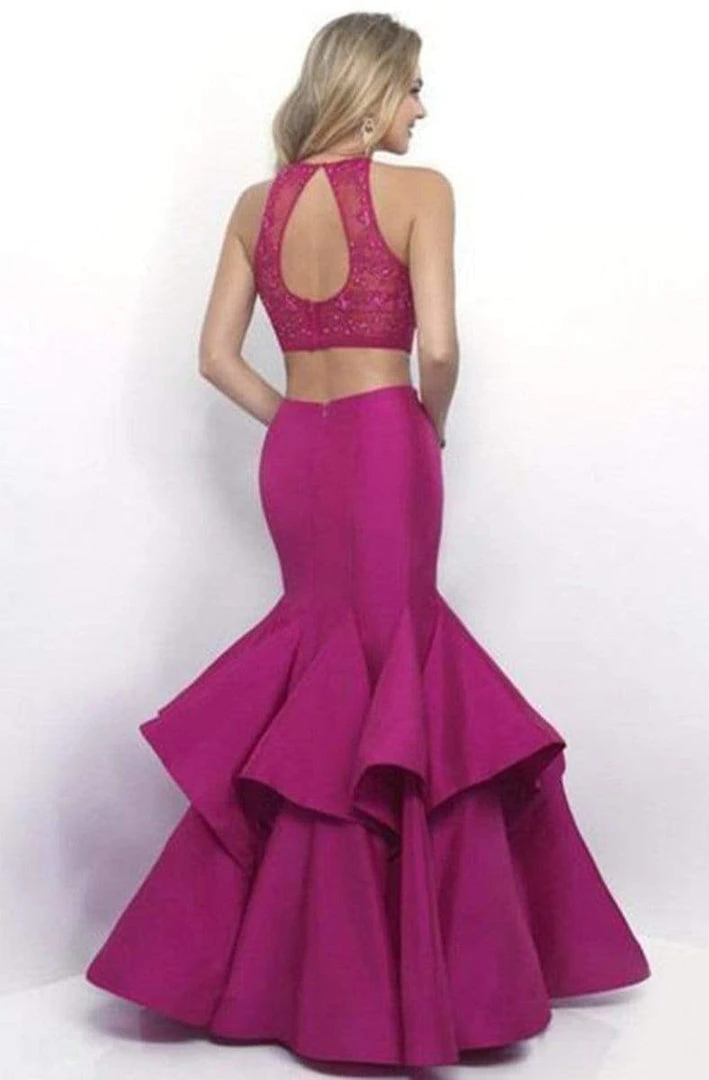 Blush By Alexia Designs Intrigue - Beaded Applique Crop Top Two-Piece Mermaid Dress 293 5 Blush By Alexia Designs Intrigue - Beaded Applique Crop Top Two-Piece Mermaid Dress 293