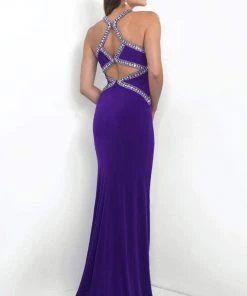 Blush By Alexia Designs Intrigue - Halter Neckline Crystal Embellished Gown 163 Formal Gowns 5 Blush By Alexia Designs Intrigue - Halter Neckline Crystal Embellished Gown 163 Formal Gowns