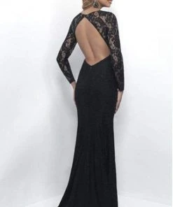 Blush By Alexia Designs Formal Gowns Intrigue - Long Sleeve Lace Sheath Evening Gown 258 5 Blush By Alexia Designs Formal Gowns Intrigue - Long Sleeve Lace Sheath Evening Gown 258