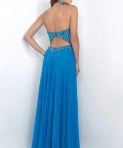 Blush By Alexia Designs Formal Gowns Intrigue - Shimmering Embellished Strapless A-line Dress 173