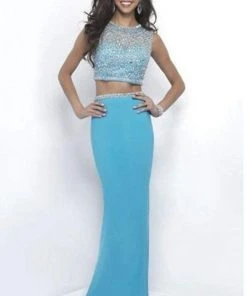 Blush By Alexia Designs Intrigue - Two-Piece Embellished Sleeveless Jersey Gown 271 Formal Gowns