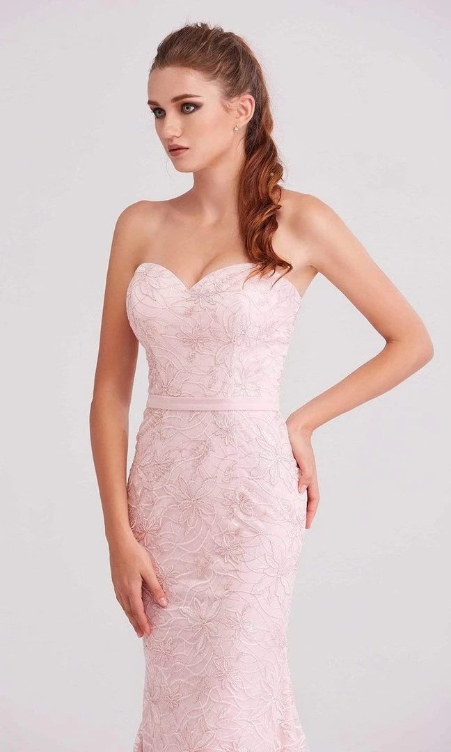 J'Adore Dresses - J15012 Beaded Lace Sweetheart Mermaid Dress Formal Gowns 8 J'Adore Dresses - J15012 Beaded Lace Sweetheart Mermaid Dress Formal Gowns