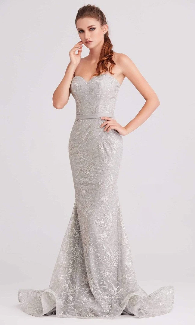 J'Adore Dresses - J15012 Beaded Lace Sweetheart Mermaid Dress Formal Gowns 5 J'Adore Dresses - J15012 Beaded Lace Sweetheart Mermaid Dress Formal Gowns