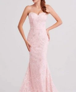 J'Adore Dresses - J15012 Beaded Lace Sweetheart Mermaid Dress Formal Gowns 11 J'Adore Dresses - J15012 Beaded Lace Sweetheart Mermaid Dress Formal Gowns