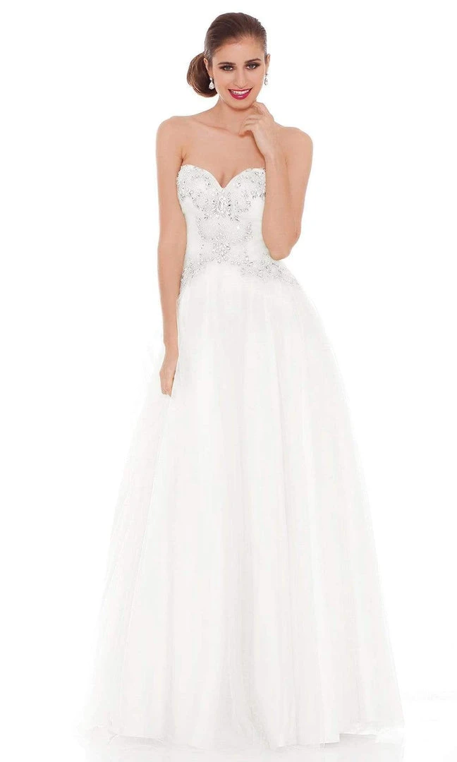 J'Adore Dresses - J6028W Beaded Sweetheart A-Line Dress 3 J'Adore Dresses - J6028W Beaded Sweetheart A-Line Dress