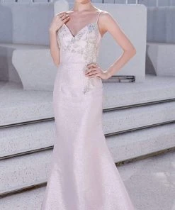 J'Adore Dresses - JM105 Beaded Fitted Bodice Glitter Net Mermaid Gown Plus Size Dresses 15 J'Adore Dresses - JM105 Beaded Fitted Bodice Glitter Net Mermaid Gown Plus Size Dresses