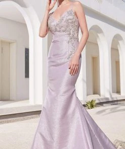 J'Adore Dresses - JM105 Beaded Fitted Bodice Glitter Net Mermaid Gown Plus Size Dresses 12 J'Adore Dresses - JM105 Beaded Fitted Bodice Glitter Net Mermaid Gown Plus Size Dresses