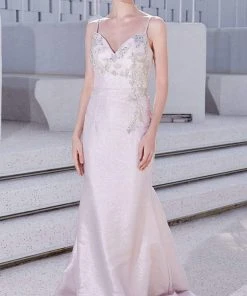 J'Adore Dresses - JM105 Beaded Fitted Bodice Glitter Net Mermaid Gown Plus Size Dresses 17 J'Adore Dresses - JM105 Beaded Fitted Bodice Glitter Net Mermaid Gown Plus Size Dresses