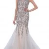J'Adore Dresses - J11325 Beaded Tulle Mermaid Dress 2 J'Adore Dresses - J11325 Beaded Tulle Mermaid Dress