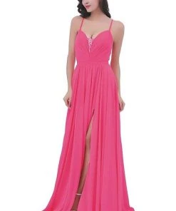 Formal Gowns J'Adore Dresses - J11335 Bejeweled Inset Pleated Sweetheart Gown