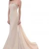 Formal Gowns J'Adore Dresses - J11349 Illusion Jewel Back Paneled Long Gown