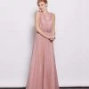 Formal Gowns J'Adore Dresses - J3040 Embellished V-neck A-line Dress 1 Formal Gowns J'Adore Dresses - J3040 Embellished V-neck A-line Dress