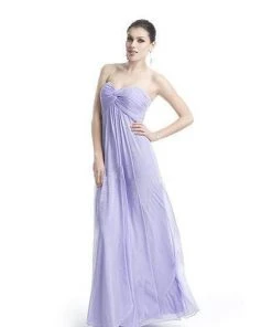 Formal Gowns J'Adore Dresses - J5082 Strapless Knot Accented Empire Long Gown