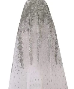 Janique - 17045 Embroidered Sweetheart A-line Dress Formal Gowns 12 Janique - 17045 Embroidered Sweetheart A-line Dress Formal Gowns