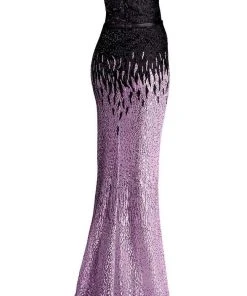 Janique - A18375 Draped Off Shoulder Mermaid Gown Formal Gowns 19 Janique - A18375 Draped Off Shoulder Mermaid Gown Formal Gowns