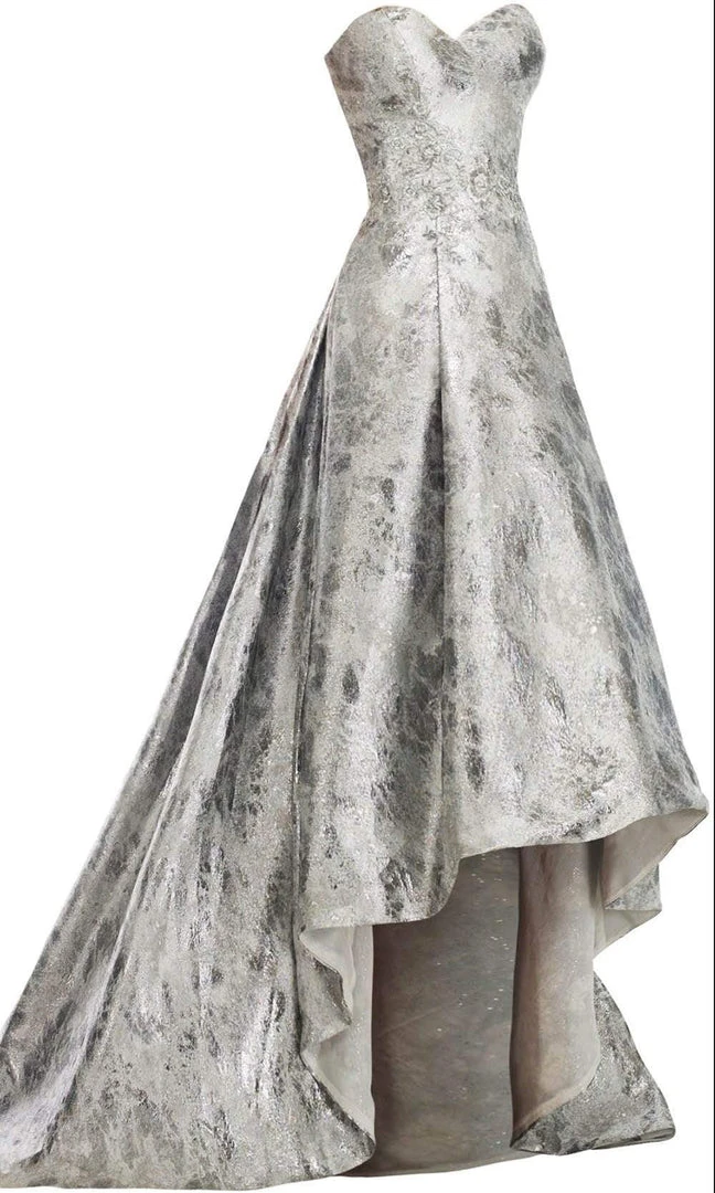 Formal Gowns Janique - Strapless Sweetheart Hi-Lo A Line Gown C1680 9 Formal Gowns Janique - Strapless Sweetheart Hi-Lo A Line Gown C1680