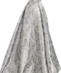 Formal Gowns Janique - Strapless Sweetheart Hi-Lo A Line Gown C1680 15 Formal Gowns Janique - Strapless Sweetheart Hi-Lo A Line Gown C1680