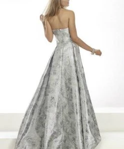 Formal Gowns Janique - Strapless Sweetheart Hi-Lo A Line Gown C1680