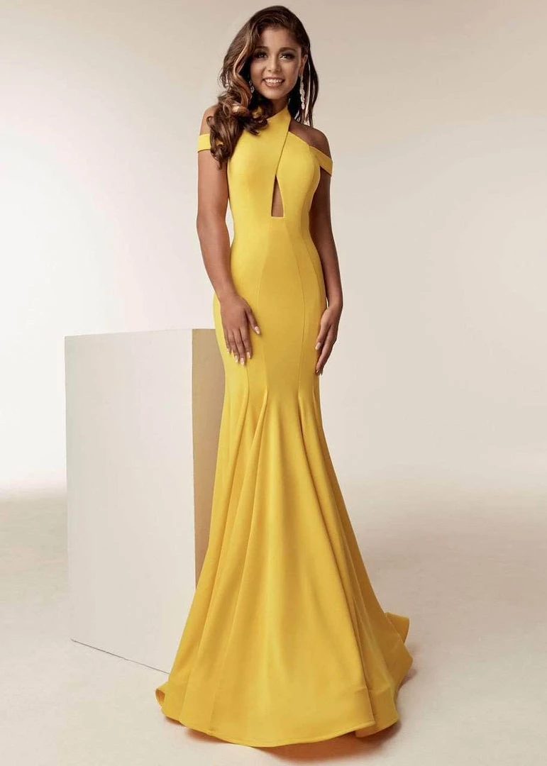 Jasz Couture - Cross Halter Mermaid Gown 6238 - 1 Pc Navy In Size 2 Available Formal Gowns 3 Jasz Couture - Cross Halter Mermaid Gown 6238 - 1 Pc Navy In Size 2 Available Formal Gowns