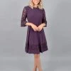 Jessica Howard - JH9M3024 Lace Embroidered Jersey A-Line Dress Cocktail Dresses 2 Jessica Howard - JH9M3024 Lace Embroidered Jersey A-Line Dress Cocktail Dresses