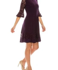 Jessica Howard - JH9M3024 Lace Embroidered Jersey A-Line Dress Cocktail Dresses 16 Jessica Howard - JH9M3024 Lace Embroidered Jersey A-Line Dress Cocktail Dresses