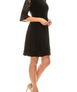 Jessica Howard - JH9M3024 Lace Embroidered Jersey A-Line Dress Cocktail Dresses 20 Jessica Howard - JH9M3024 Lace Embroidered Jersey A-Line Dress Cocktail Dresses