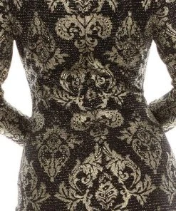 Jessica Howard - JH9M8684 Damask Printed Sheath Dress 11 Jessica Howard - JH9M8684 Damask Printed Sheath Dress