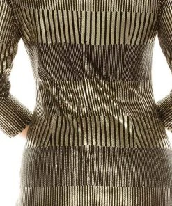 Jessica Howard -Short DressesBateau Metallic Sheath Dress Plus Size Dresses