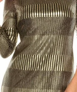Jessica Howard -Short DressesBateau Metallic Sheath Dress Plus Size Dresses