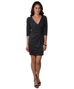 Jessica Simpson - V-Neck Sheath Dress JS2P4197 Cocktail Dresses 6 Jessica Simpson - V-Neck Sheath Dress JS2P4197 Cocktail Dresses