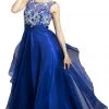 Aspeed Design - Jewel Embellished Layered Chiffon Prom Dress 2 Aspeed Design - Jewel Embellished Layered Chiffon Prom Dress