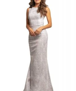 Johnathan Kayne - 2004 Glitter Printed Ponte Knit Mermaid Gown Formal Gowns 10 Johnathan Kayne - 2004 Glitter Printed Ponte Knit Mermaid Gown Formal Gowns
