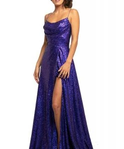 Formal Gowns Johnathan Kayne - 2022 Embellished Scoop Neck A-line Gown