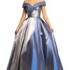 Johnathan Kayne - 2072 Metallic Off-Shoulder Ballgown Formal Gowns