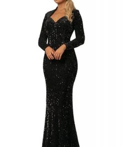 Johnathan Kayne - 2084 Embellished Sweetheart Sheath Dress Formal Gowns