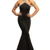 Johnathan Kayne - 2085 Embellished High Halter Mermaid Dress Formal Gowns 1 Johnathan Kayne - 2085 Embellished High Halter Mermaid Dress Formal Gowns