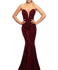 Johnathan Kayne - 2086 Lace Deep Sweetheart Trumpet Dress Formal Gowns