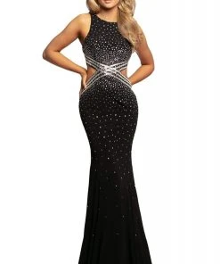 Johnathan Kayne - 2097 Embellished Jewel Mermaid Dress