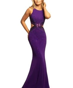 Johnathan Kayne - 2097 Embellished Jewel Mermaid Dress