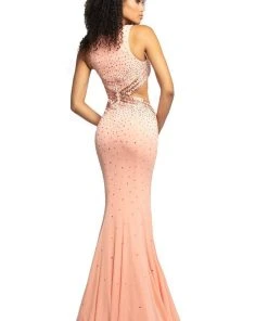 Johnathan Kayne - 2097 Embellished Jewel Mermaid Dress