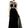 Johnathan Kayne - 596 Jeweled Illusion A-Line Gown Formal Gowns 2 Johnathan Kayne - 596 Jeweled Illusion A-Line Gown Formal Gowns